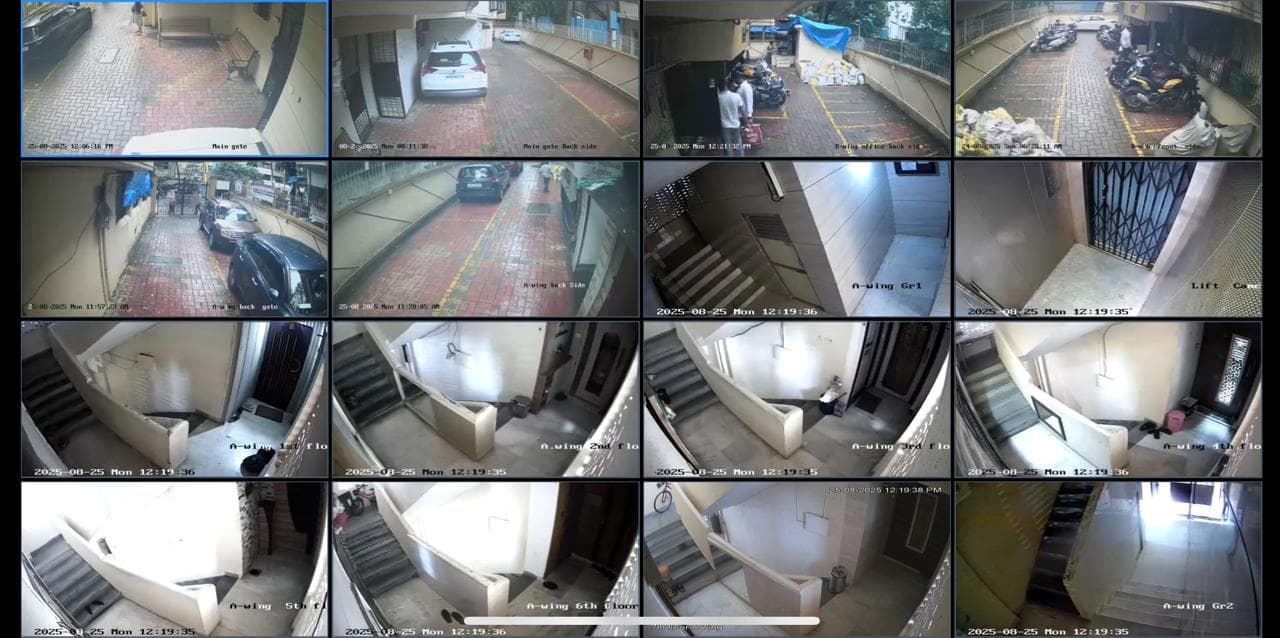 Society CCTV and Door Access Control System - Image 1