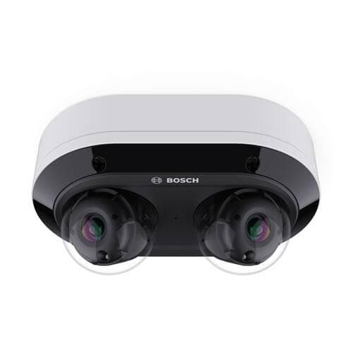 Bosch NDD-7802-AL FLEXIDOME Dual 7100i IR – Dual 3MP Outdoor Network Dome Camera with 3.2–8.1mm Motorized Varifocal Lens