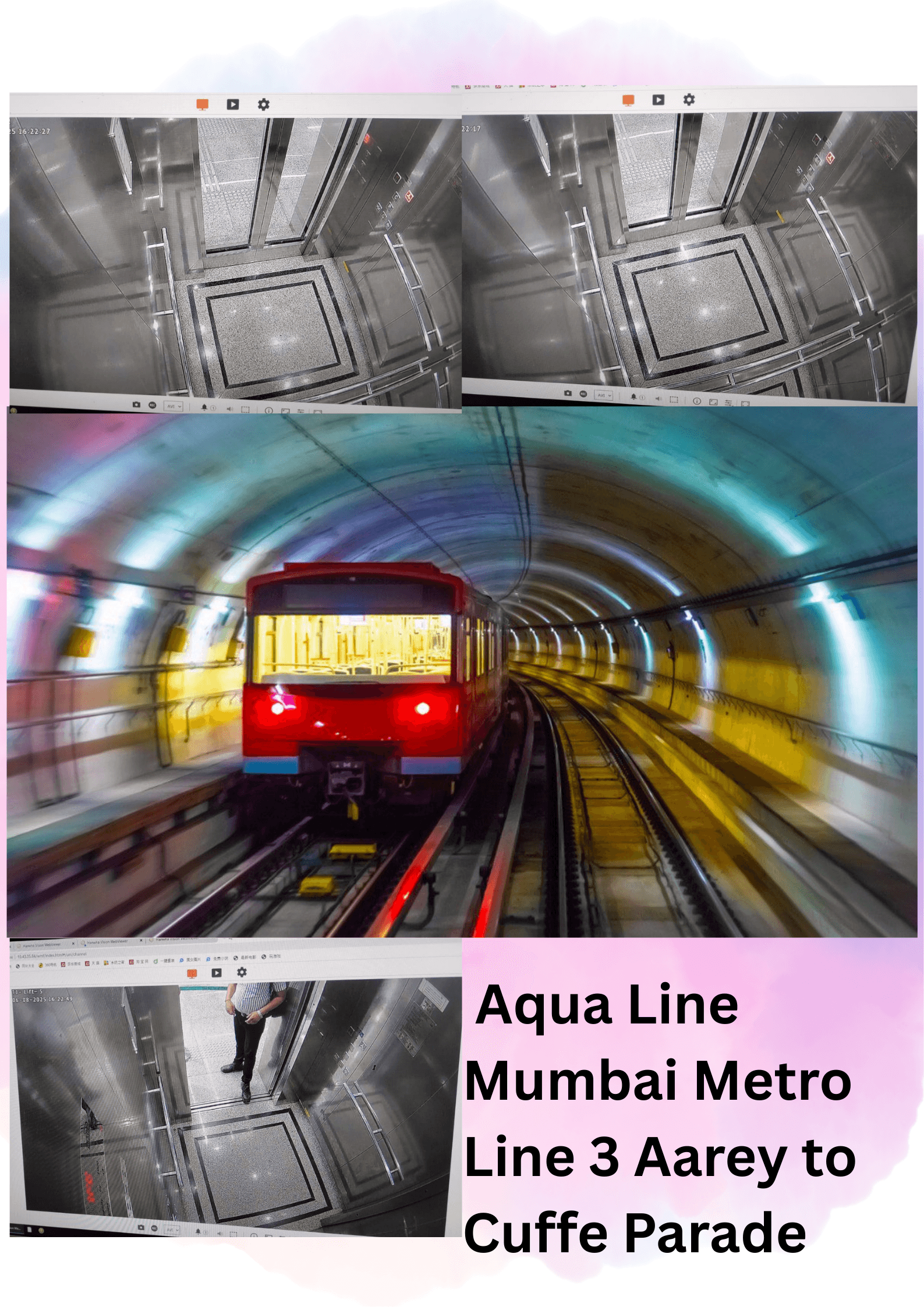 Mumbai Metro Corporation for the security solutions and Open Voice Command of all the AAREY TO Dadar stations Elevators of Mumbai Aqua Metro Line 3. - Image 1