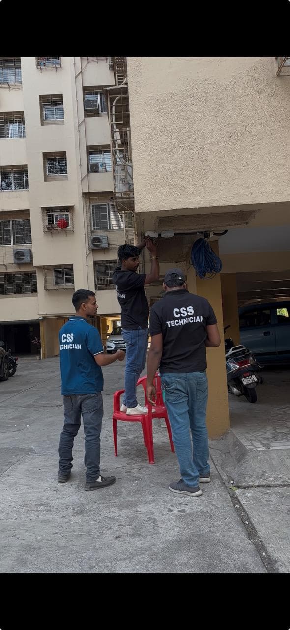 Vikas Tower CCTV Installation with Matrix 5MP. - Image 1